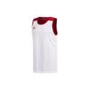 Adidas Basketball Jerseys Men's Red/White Moderate Straight Fit DY6595