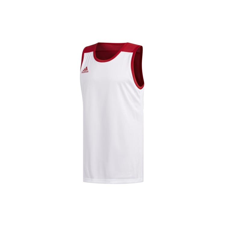 Adidas Basketball Jerseys Men's Red/White Moderate Straight Fit DY6595