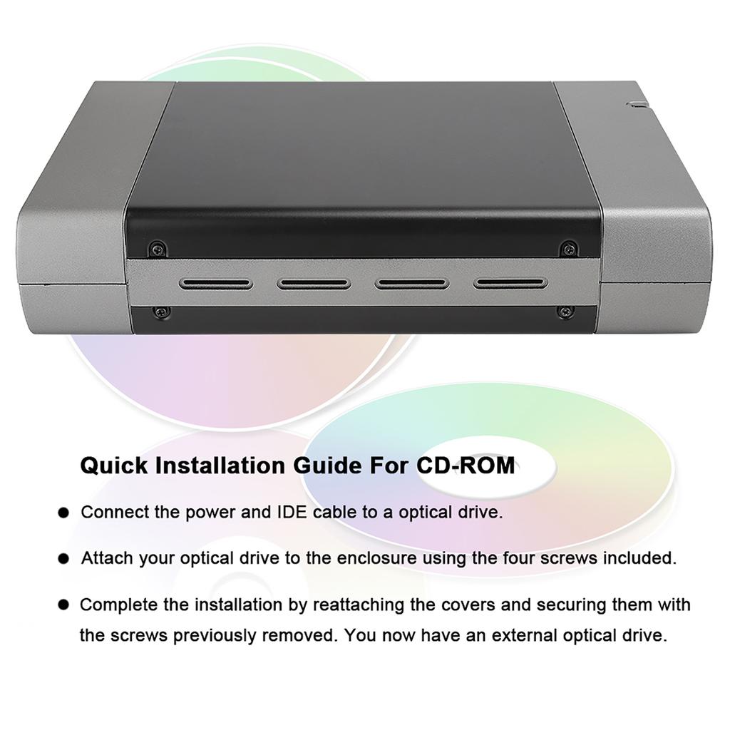 Cutie Unitate Optică Externă USB3.0 de 5,25 inch Cutie Hard Disk (Nu include hard disk)