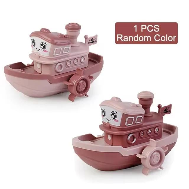 Single  Cute Cartoon Animal Tortoise Classic Baby Water Toy Infant Swim Turtle Wound-Up Chain Clockwork Kids Beach Bath Toys