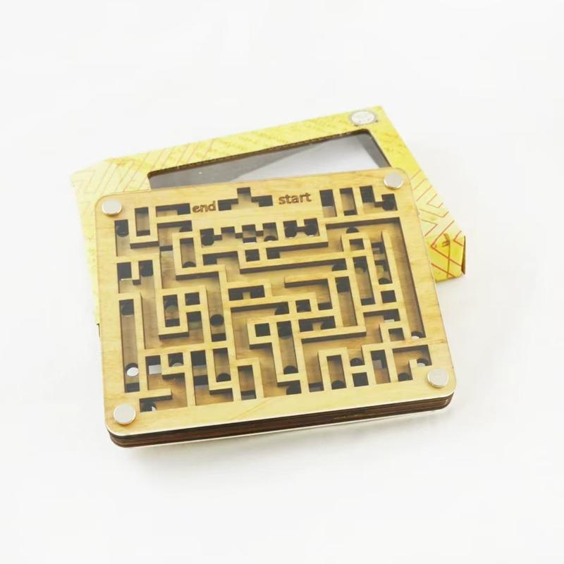 

Two Layers Wooden Labyrinth Iq Challenge Games Maze Puzzle Brain Teasers Educational Toys Juegos De Inteligencia Para Niños