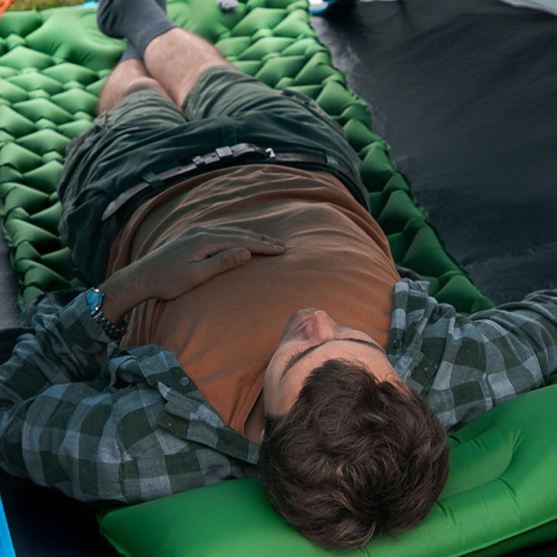 Venkovní TPU nožní pedál Nafukovací polštář Camping Nafukovací podložka na spaní Plážová podložka Pikniková podložka odolná proti vlhkosti