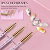 31pcs Liner Brush Nail Painting Brush Set Dotting Brush Dotting Brush Liner Drawing Brush  Home Use