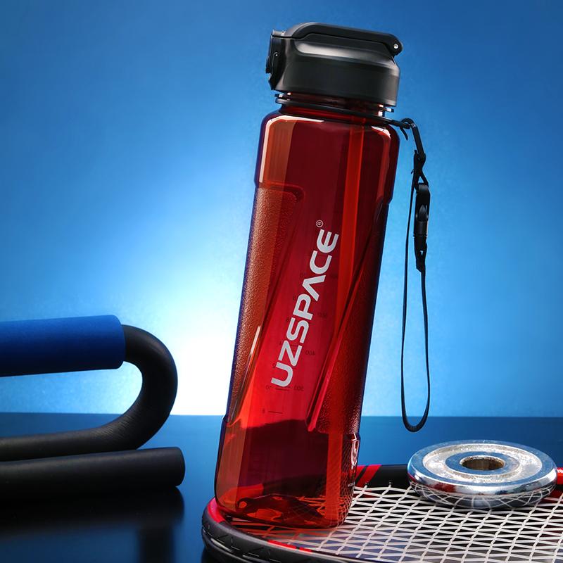 Spor Su Şişeleri Pipetli Yaz Yeni Büyük Kapasiteli Tritan Plastik Taşınabilir Sızdırmaz İçecek Şişesi BPA İçermez Açık Hava