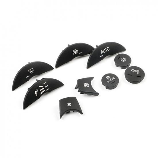 9x/Set Front Dashboard AC Air Conditioner Key Button Trim For BMW Z4 E89 09-16