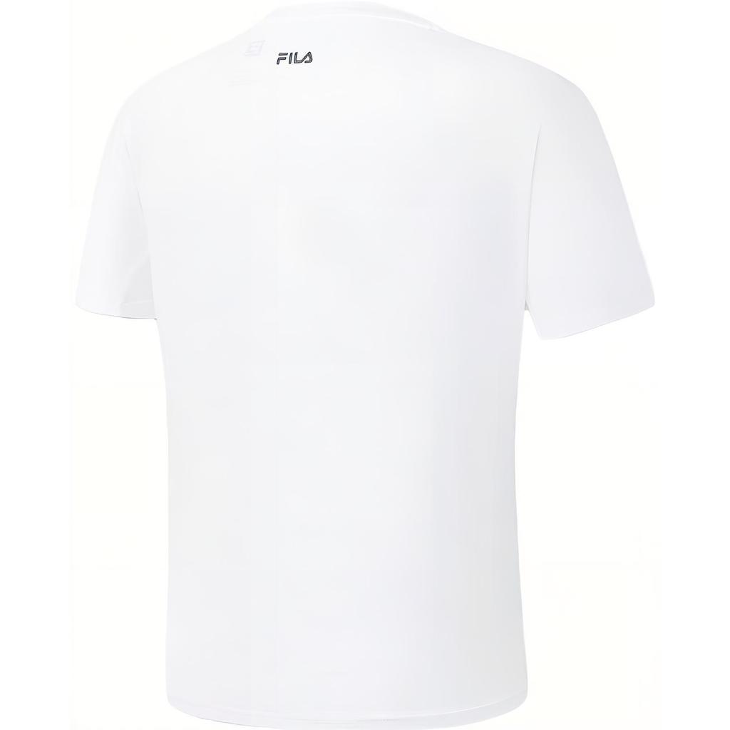 Fila Fashion Letter Tennis Short Sleeve T-Shirt Men Tops White A11M323118F-WT