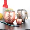 500ml Pure Copper Cup Moscow Mule Handcrafted Mug Cup Hammered Smooth Finish Moscow Mule Mugs Mules Cocktails Coffee Beer
