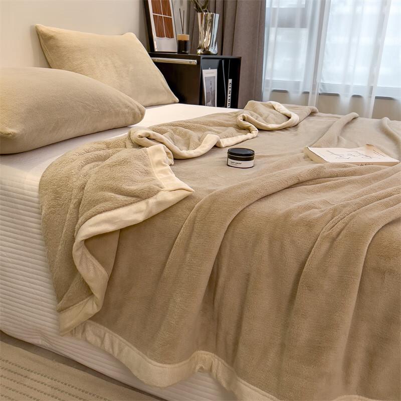 OEING Double-Sided Velvet Multi-Functional Throw Blanket