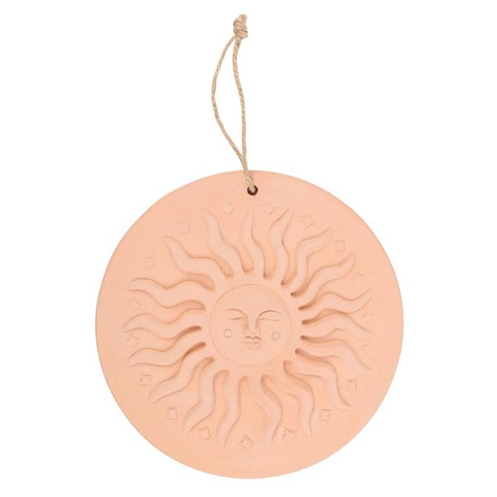 Something Different Terracotta Sun Plaque