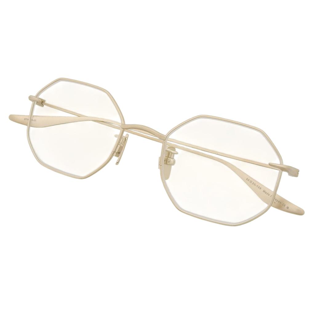 Pristine DITA Glasses BELIEVER-TWO gold Women DTX174-A-01 Used