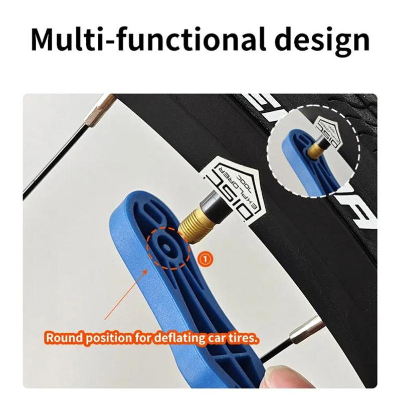 

Bike Tire Lever, Premium Bicycle Tire Lever, Bicycle Grip Tyre Levers Removal Tool, Multi-Functional