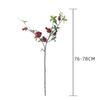 6-Fruit Artificial Pomegranate Branches Realistic Plastic Simulation Pomegranate Fruit Elegant Handmade Fake Plants