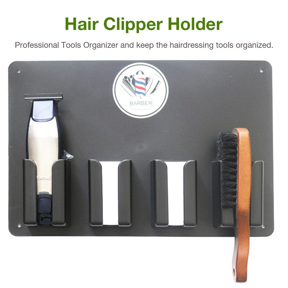 Wall-mounted Hairdresser Hair Clipper Holder Salon Accessory Stand Healthy Wall-mounted Hairdresser Hair Clipper Holder Salon Accessory Stand Healthy