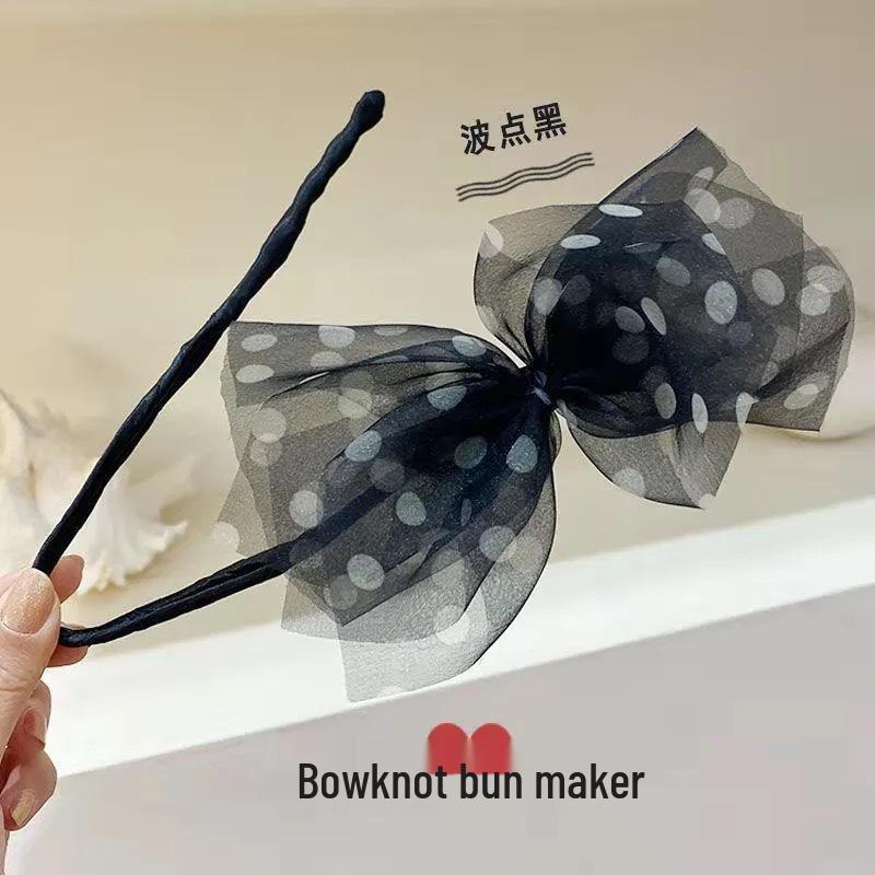 Perlenblumen-Brötchen-Maker: Flechtfrisuren-Tool & Koreanisches Haaraccessoire