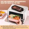 Japanese Style Double Layer Lunch Box Leak Proof Sealed Reusable Bento Box for Picnic Travel Office School