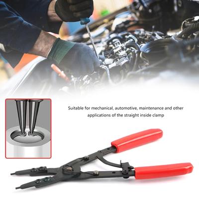 Heavy Duty Spindle Snaps Rings Pliers Internal External Circlip Pliers for Pickup Tool with Ratcheting Lock Mechanism