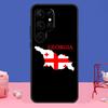 Georgia Flag Case For Samsung Galaxy S23 S24 Ultra S21 S22 Plus Note 20 Note 10 S8 S9 S10 S20 FE Cover
