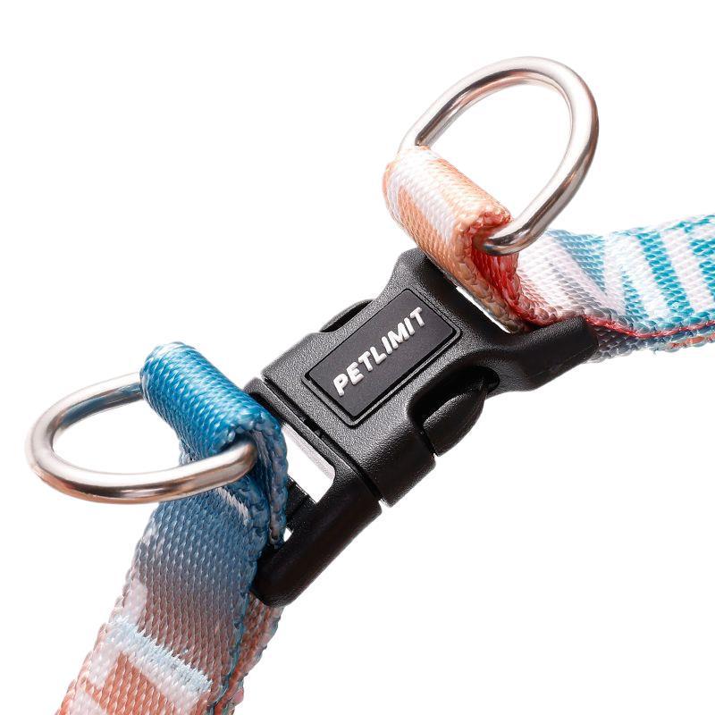 Compact Adjustable Dog Harness and Leash: Durable, Comfortable, Polyester, Convenient for Walking