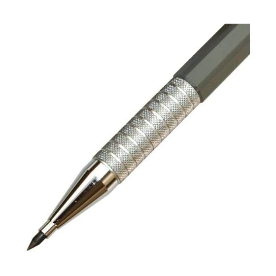Mitsubishi Pencil Field 2 Mechanical Pencil 2.0mm HB with Knurled Metal Grip, uni Lead