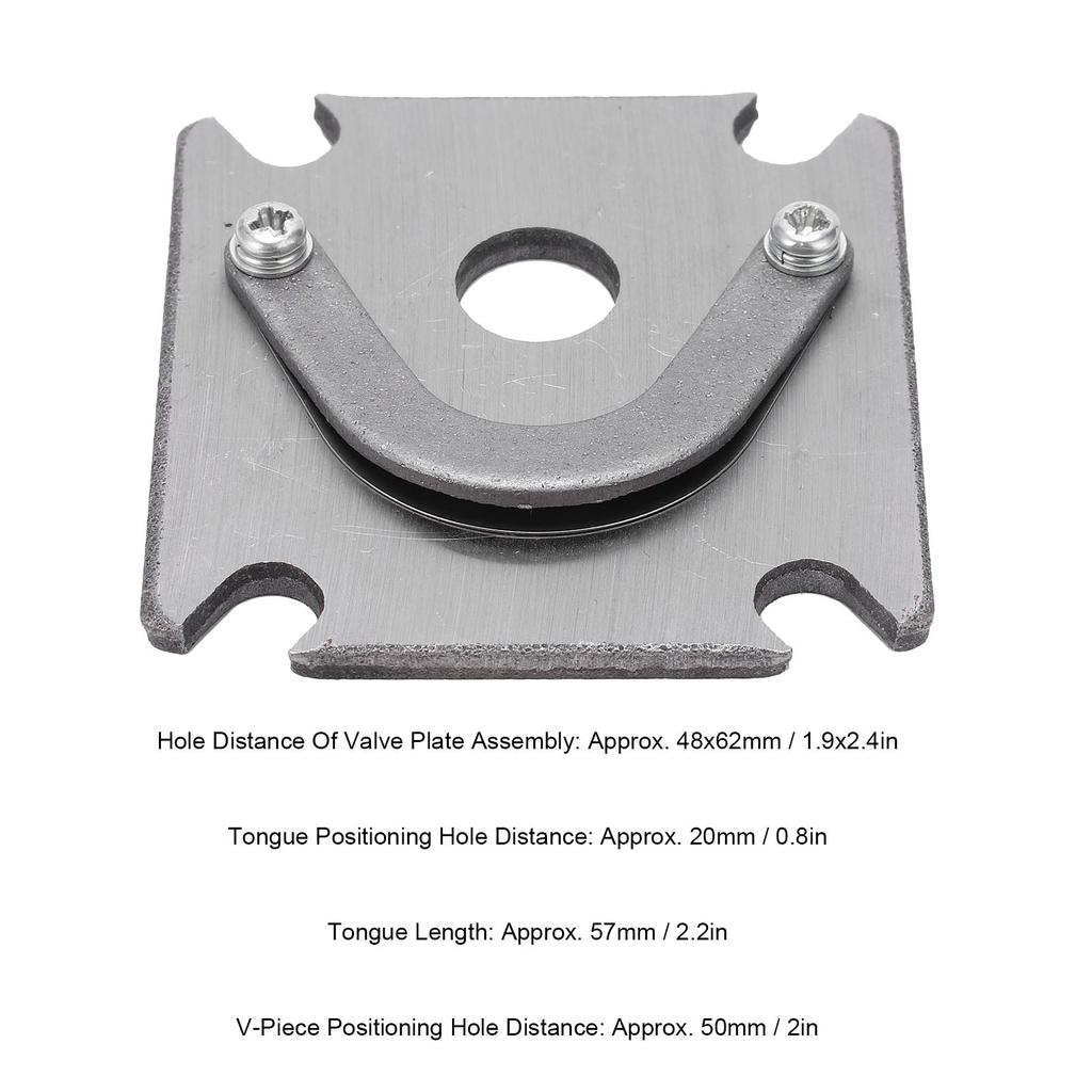 Valve Plate 48 x 62 mm, Accessories, Replacement Parts, High Strength Material for and Accessories