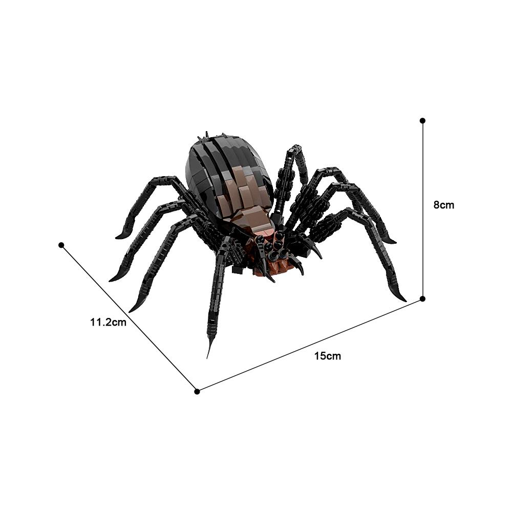 Movie Rings Shelob Spider Bricks Model Horror Sauron Shelob Spider Animal Insect Building Blocks Education Toys Gift
