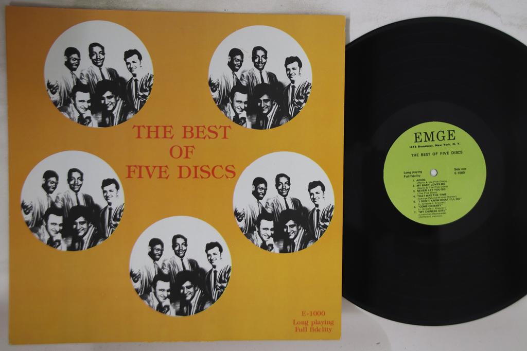 LP Record FIVE DISCS - Best Of Five Discs E1000 EMGE Sweden Soul/Funk Used
