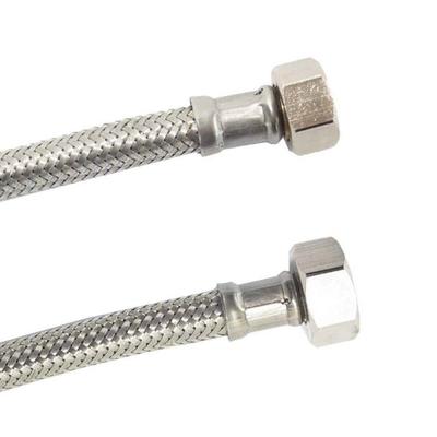 Flexible Inox DN8 2000mm for Drinking Water – Stainless Steel, 3/8 X 1/2