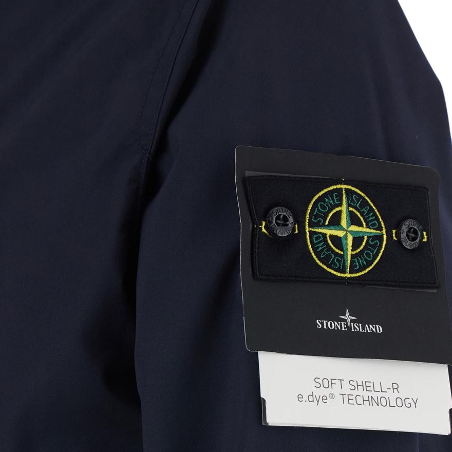STONE ISLAND Chaqueta Unisex con Capucha y Cremallera de Manga Larga Color Sólido Ss26 L1S154100108S0A27V0020