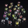Juggling 10pcs/lot Bath Toys Floating Clear Fruits Bouncy Balls Jumping Balls Bouncing Balls