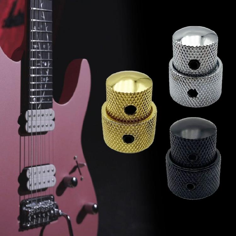 Universal Electric Instrument Volumes Knob Double Metal Layer Delivering Reliable Performances And Modern Aesthetic
