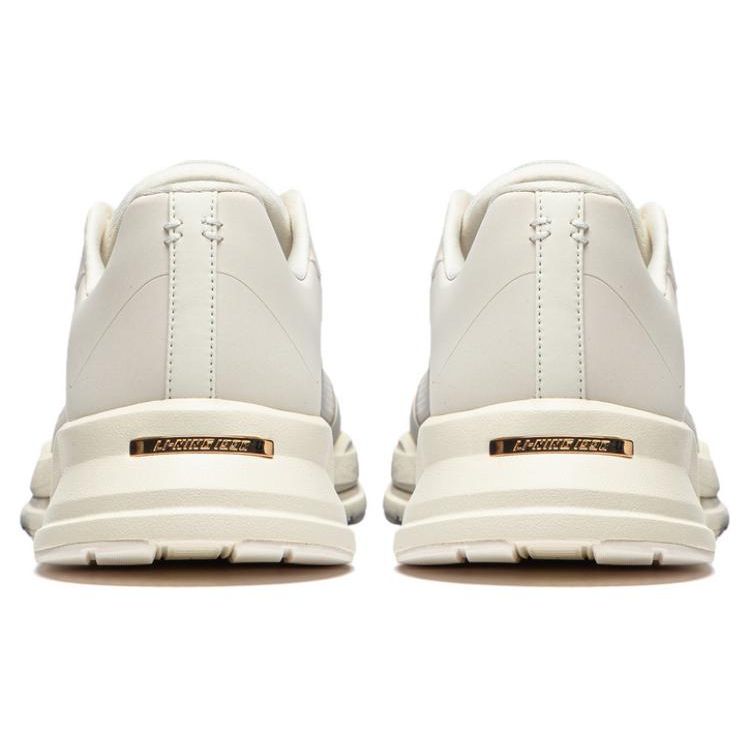 Li-Ning 1990 Duxing Lightweight High Cushioning Increased Bounce Running Shoes Men Sneakers Off-White ALLU005-1