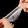 100Pc/lot Disposable Hair Earmuff Dye Transparent Elastic Shower Hair Dye Protection Tool Shield Waterproof Earpack Plastic Wrap