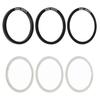 6lots Good Quality Aluminum Bottom Brackets Spacers Bicycles Cranks Washers for Enhancing Cycling Performances