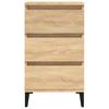 Nightstand Sonoma Oak 40x35x70 cm Particleboard