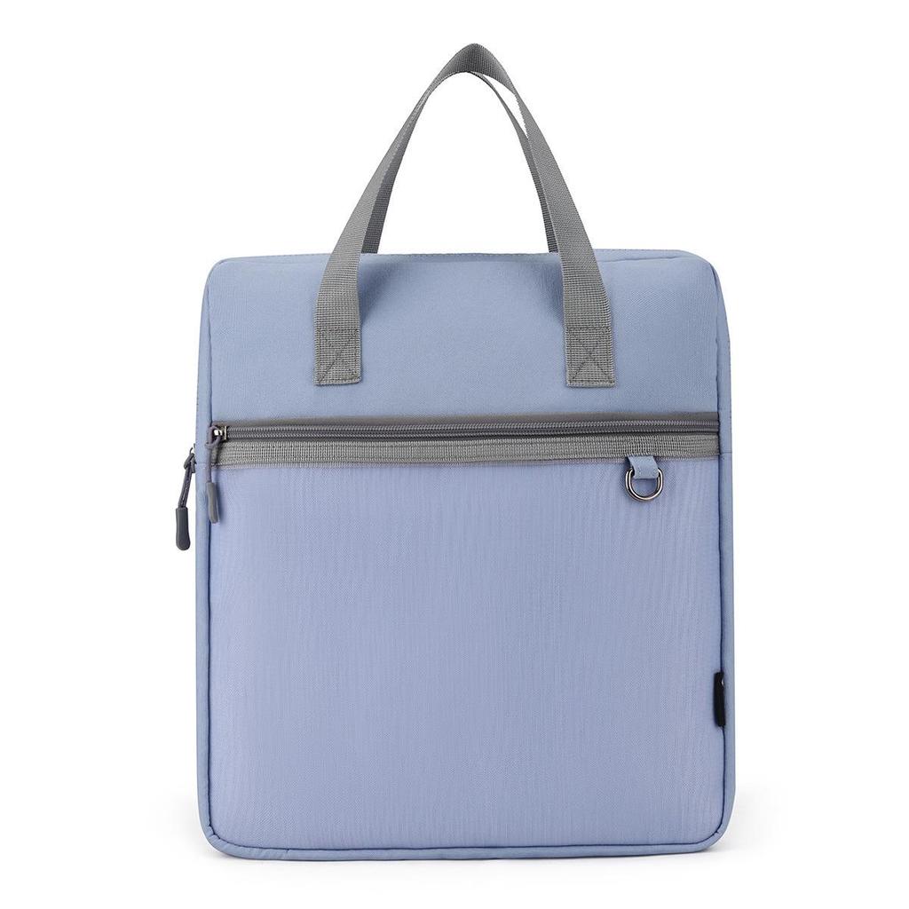 Middle School Student Zipper File Organizer - Large Capacity Bag for Books and Subject Sorting