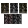 New Nail Art Stickers 5 Laser Gold Bright Fireworks Nail Art Sticker Set