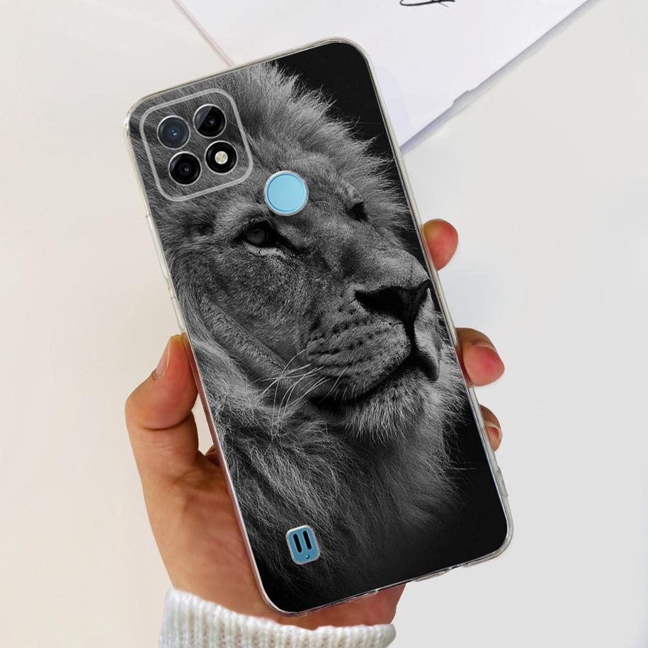 For Realme C21Y Case Realme C21 Phone Case 2023 New Printed Soft Back Cover For Realme C25 C25S C25Y RealmeC21Y Shockproof Coque