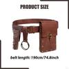 Medieval Knight Belt Set Pirate Cosplay for Adults Carnival