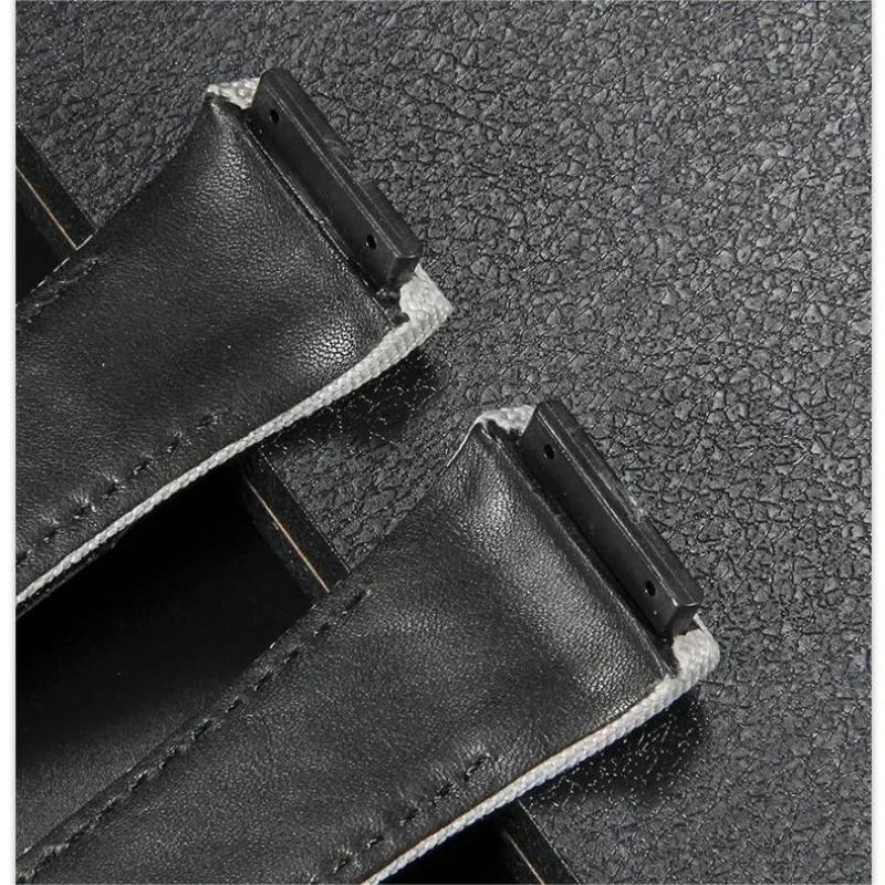 Für RICHARD MILLE RM50 RM53 Nylon-Canvas wasserdicht Herren Uhrenarmband Ringschnalle Leder Armband Schraubstil Uhrenarmband 25mm