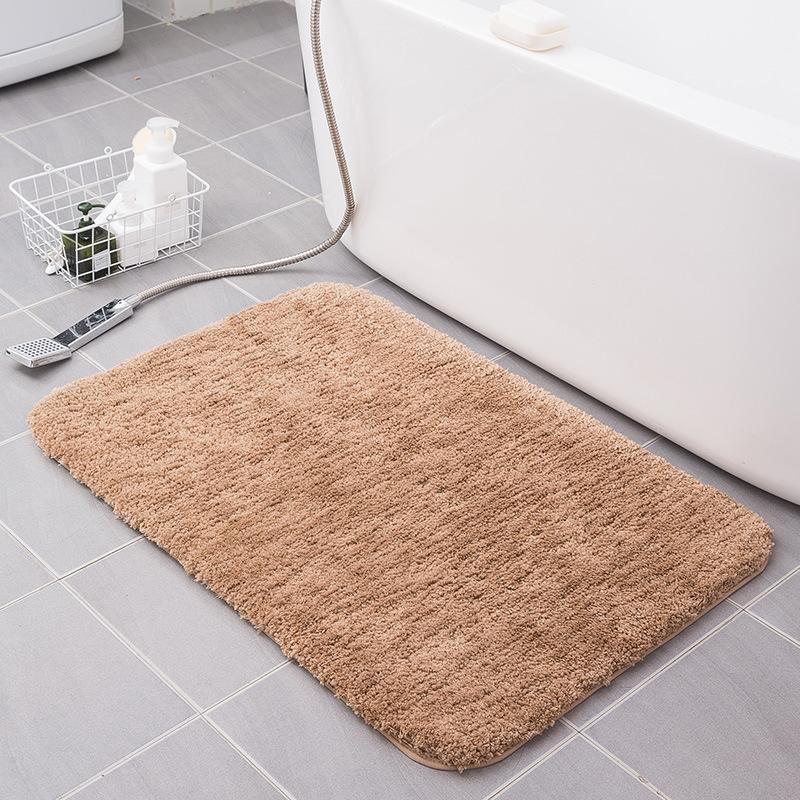 Thickened Velvet Carpet Kitchen Bathroom Absorbent Non-slip Mat