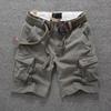 New Summer Casual Shorts, Cotton Loose Camouflage Work Pants, Men's and Youth Straight Leg Men's Pants
