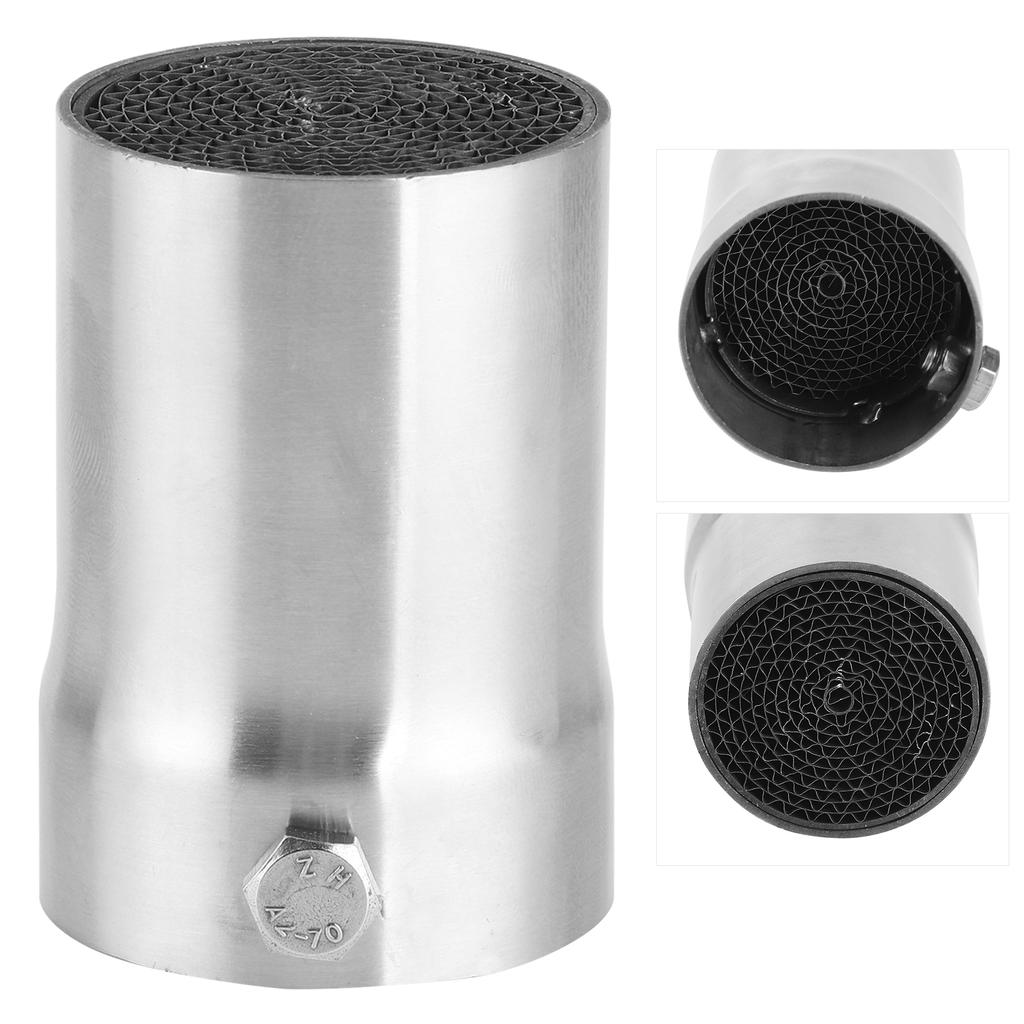 Exhaust Pipe Silencer General Motorcycle DB Killer Muffler Valve Stainless Steel 48mm