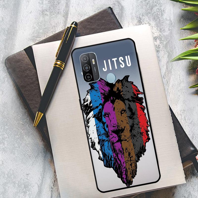 Judo Jiu Jitsu BJJ Case For OPPO A94 A74 A54 A83 A91 A93 A15 A16 A52 A72 A5S A53S A5 A9 A31 A53 2020 Cover