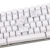 YMDK White Black Dolci Thick PBT 84 68 64 Blank Keyset OEM Profile Keycaps for MX Mechanical Keyboards Keychron K2 K6 Keycool Tada68 YD64 (White)