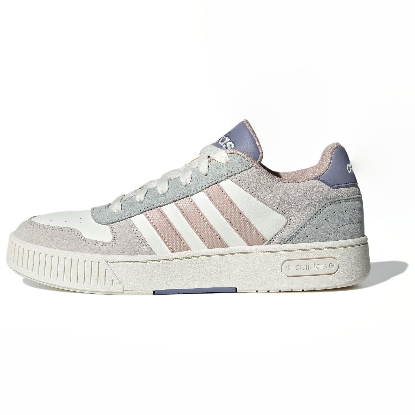 

Adidas D PAD Slip Resistant Abrasion Resistant Low top Skateboard Shoes Unisex White Gray JR8326 41