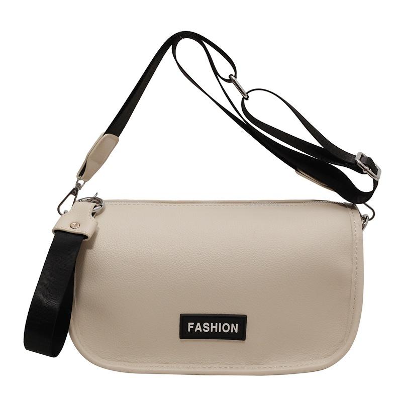 

Large capacity 2025bags simple bag women s fashion shoulder messenger bag niche popular commuter tote bag белый