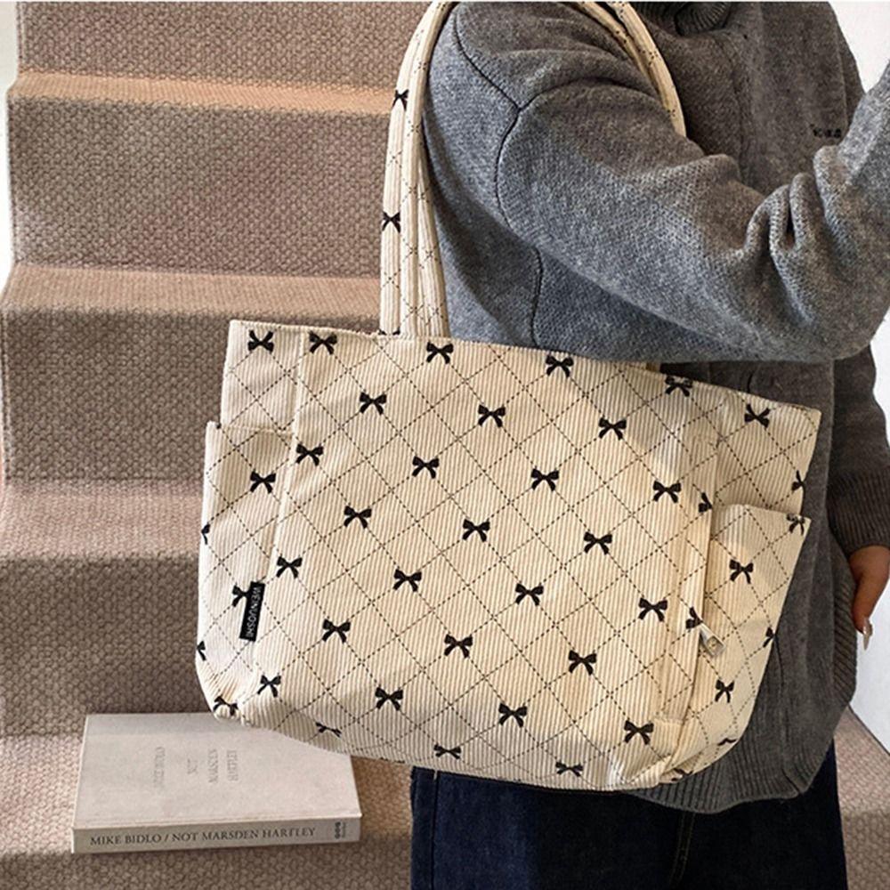 Korean Style Women's Underarm Bag Large Capacity Travel Shoulder Bag Portable Handbag  Daily Use