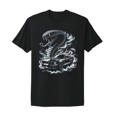 Ford Mustang Shelby GT500 Cobra American Muscle Car Unisex Black T-Shirt Unisex T-Shirt