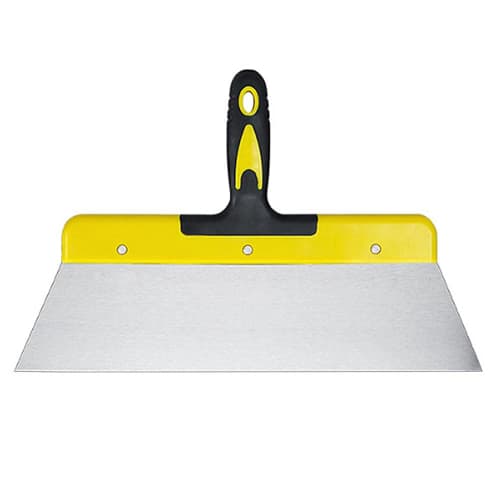 Stainless Steel Putty Spatula, Non-slip, Professional-grade Finishing Tool for Plastering and Interior Repairs, Width Approx.