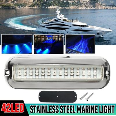 Underwater Light Speedboat Boat Lights 42 LED Navigation Lighting Boat Marine Transom Light RVS Yacht Accessories